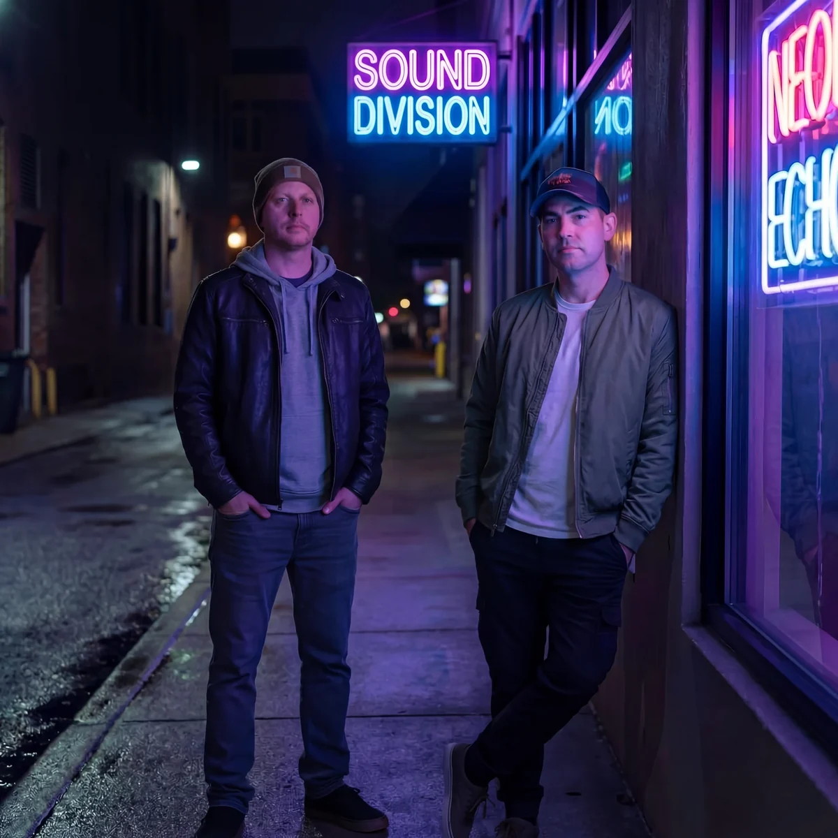 Dan Webb and Dan Ducharme, songwriters behind Sound Division